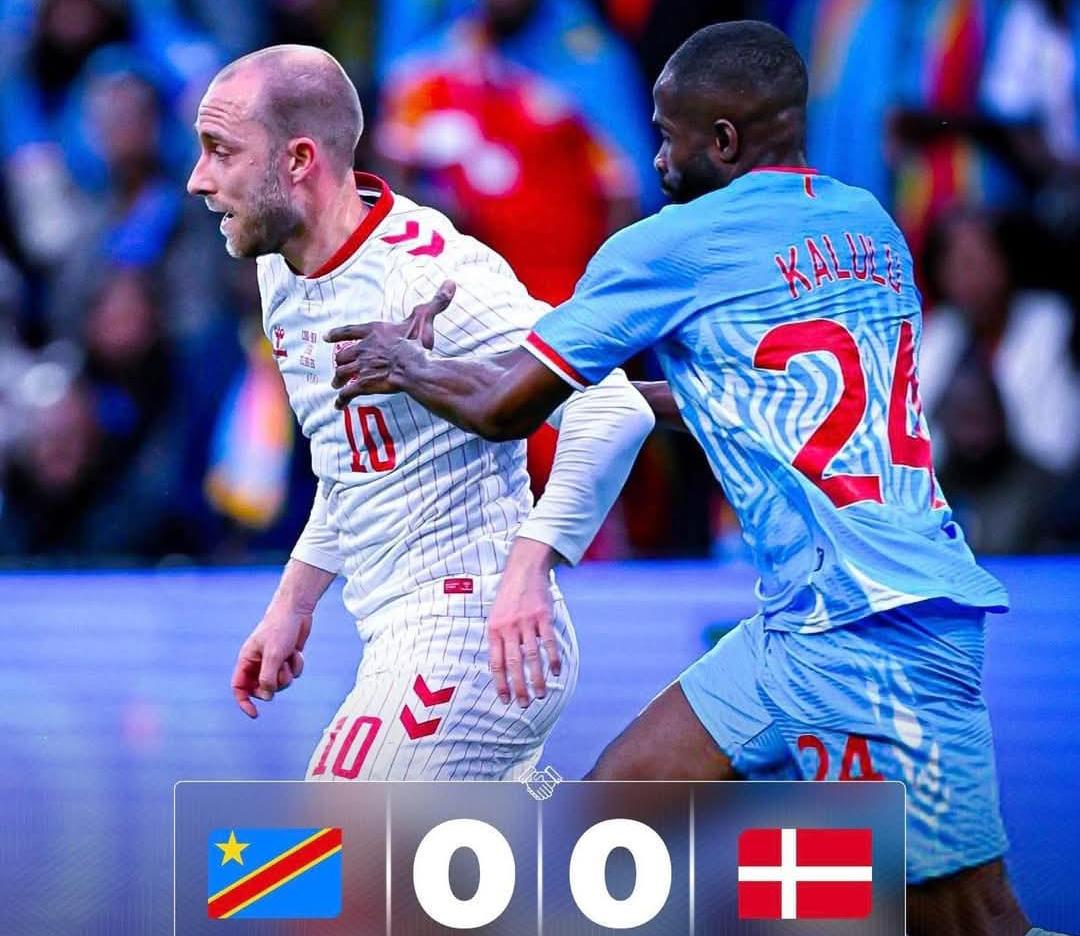 Coupe du monde 2026 : les Léopards tiennent tête au Danemark en amical
