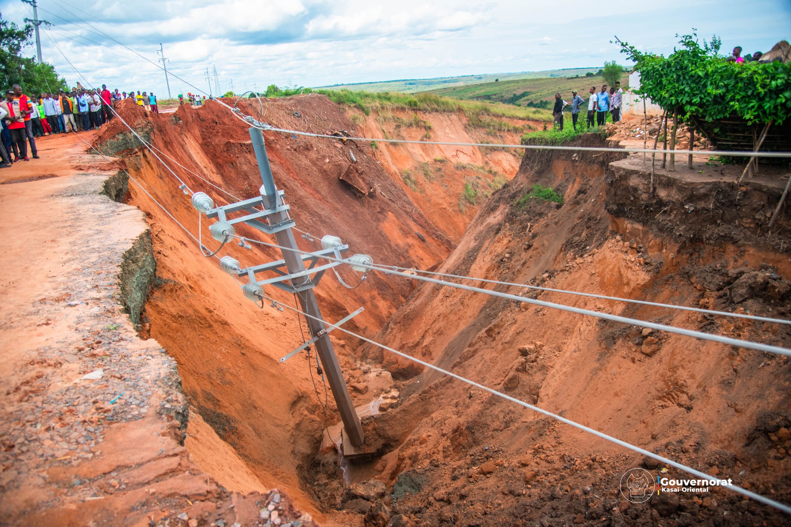 RDC : la SNEL rassure après la menace d’un ravin sur la ligne électrique au Kasaï Oriental