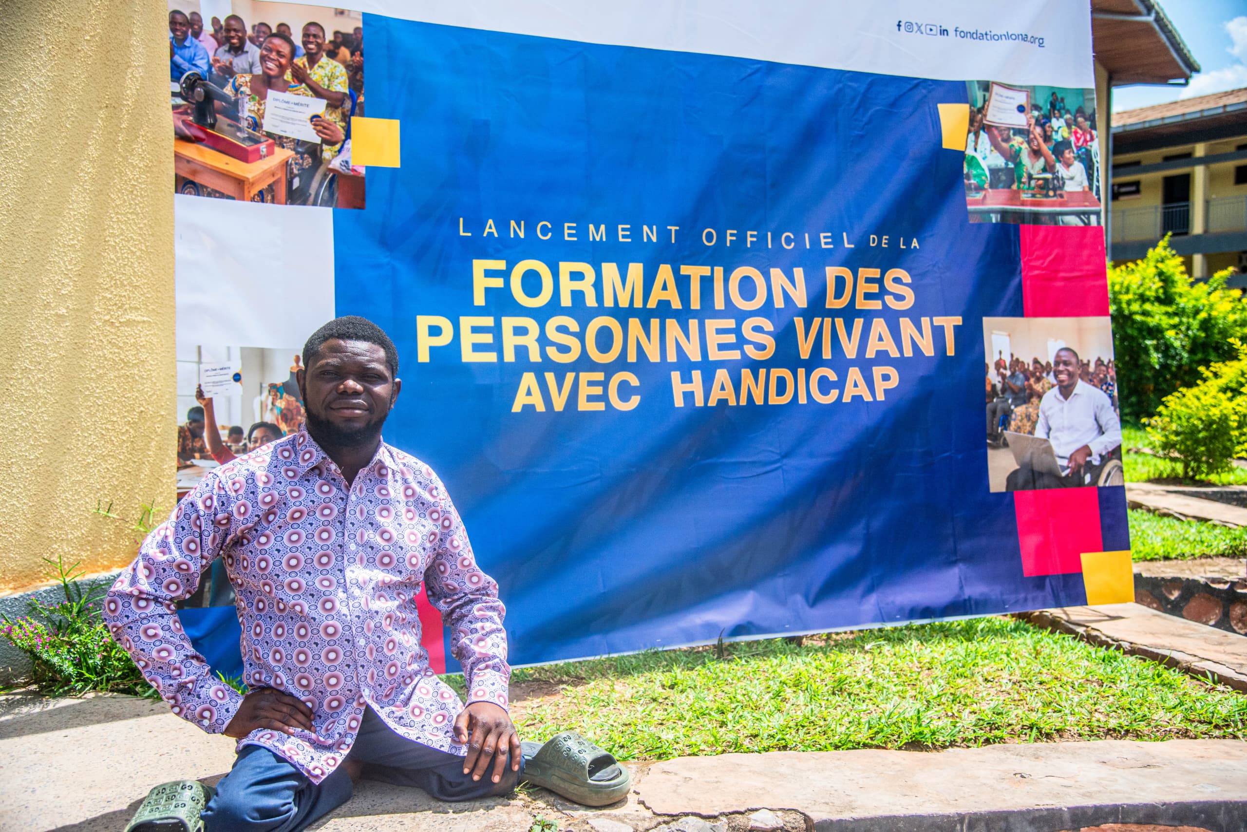 RDC : la Fondation Lona lance une formation pour les personnes vivant avec handicap à Mbuj ...