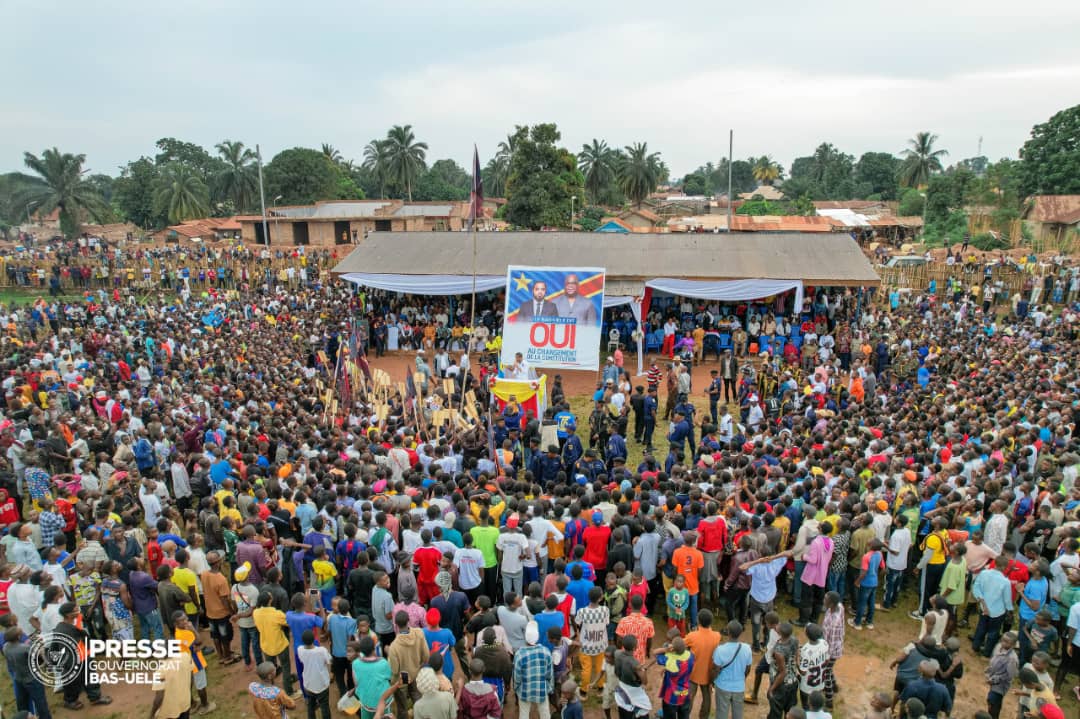 RDC : Mike-David Mokeni et le Bas-Uélé disent oui au référendum